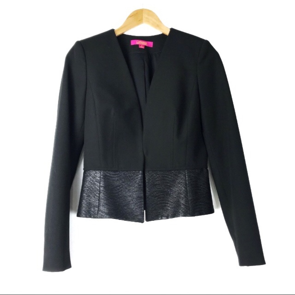 Catherine Malandrino Black Jacket Blazer